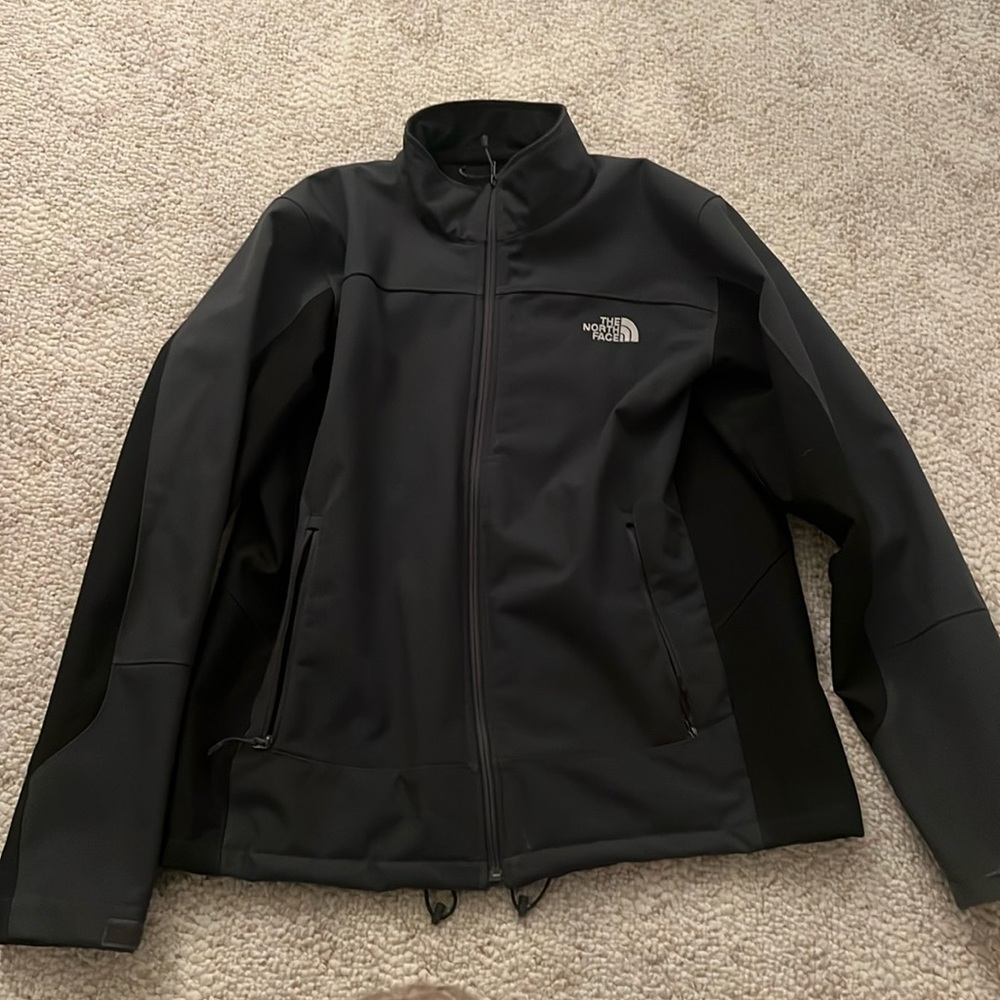 The North Face Grey Male Large Windbreaker